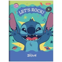 Caderno peq. Let's Rock Stitch C/80 Fls. - Foroni