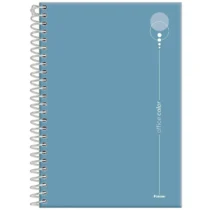 Caderno peq.Office Color Azul Claro C/160 Fls. - Foroni