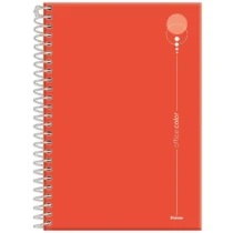 Caderno peq.Office Color Laranja C/160 Fls. - Foroni