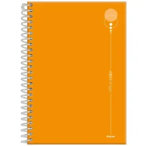 Caderno peq.Office Color Amarelo C/160 Fls. - Foroni