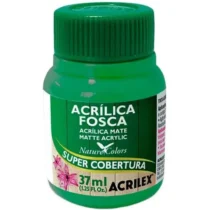 Tinta Acrílica Fosca Verde Grama 37 ml - Acrilex