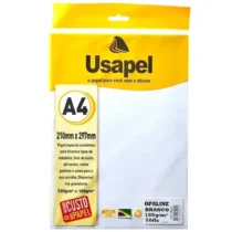 Papel Opaline A4 180 gr C/ 50 Fls. - Usapel