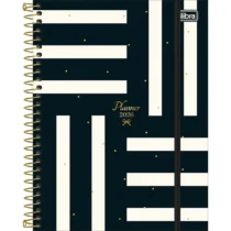 Planner 2026 Preto e Branco C/80 Fls. - Tilibra