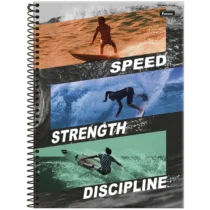 Caderno 10 Mat. Freewave Speed Strength Discipline C/ 160 Fls. - Foroni