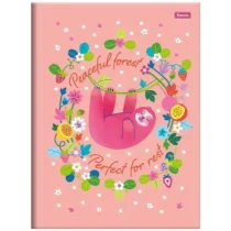 Caderno Brochura Amazzu rose 80 Fls. - Foroni