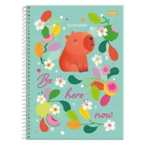 Caderno Espiral Amazzu Verde 10 Mat C/ 160 Fls. - Foroni