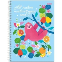 Caderno Espiral Amazzu Azul 10 Mat C/ 160 Fls. - Foroni