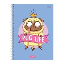 Caderno Espiral Ever Azul 10 Mat C/ 160 Fls. - Foroni