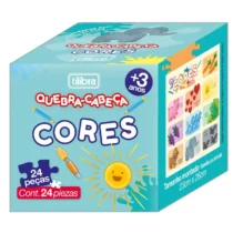 Quebra Cabeça Cores 24 Peças. - Tilibra (+3)