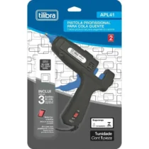 Pistola De Cola Quente Bivolt 60 W C/3 Bastões. - Tilibra