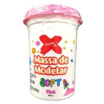 Massa De Modelar Soft Rosa 500 g - Make+