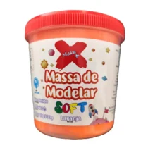 Massa De Modelar Soft Laranja 500 g - Make+