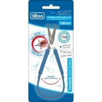 Tesoura Adapt C/Alça Azul136 mm. - Tilibra