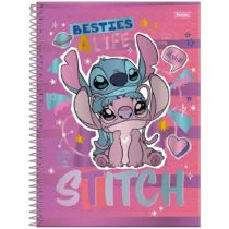 Caderno Espiral Stitch 10 Mat 160 Fls. - Foroni