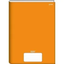 Caderno Brochura Stiff Laranja Jandaia C/48 Fls. - Tilibra