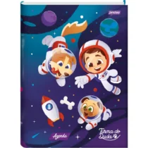 Agenda Escolar Turma do Duda Astronauta C/192 Fls - Jandaia