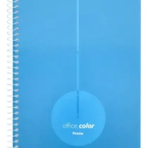 Caderno Peq. Espiral Office Color Azul C/80 Fls. - Foroni