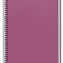Caderno Espiral de 10 Matérias Essenciale Roxo. - Credeal