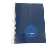 Caderno Espiral Office Color Azul C/240 Fls. - Foroni