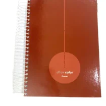 Caderno Espiral Office Color Marrom C/320 Fls. - Foroni