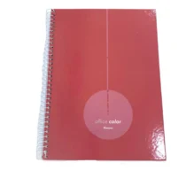 Caderno Espiral Office Color Rosa C/80 Fls. - Foroni