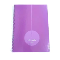 Caderno Espiral Office Color Roxo C/80 Fls. - Foroni