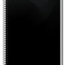 Caderno peq. Espiral Essenciale Preto C/80 Fls. - Credael