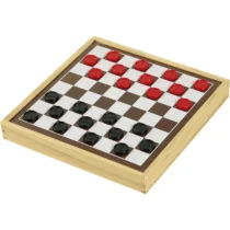 Jogo de Tabuleiro Dama e Trilha. - Souza