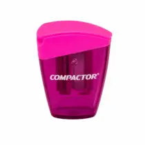 Apontador C/Depósito Rosa C/1 Furo. - Compactor