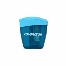 Apontador C/Depósito Azul C/1 Furo. - Compactor