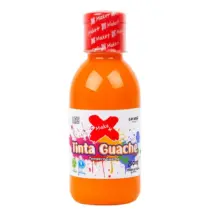 Tinta Guache Laranja 250ML. - Make+
