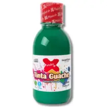 Tinta Guache Verde escuro 250ML. - Make+