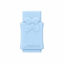 Borracha C/ Capa Candy Azul Un. - Make+