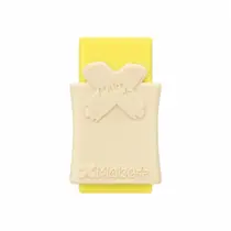 Borracha C/ Capa Candy Amarelo Un. - Make+