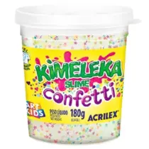 Kimeleca Confetti Estrelinhas Coloridas C/ 180g. - Acrilex