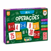 Jogo das 4 Operações  54 Peças. - Gala