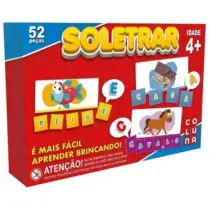 Jogo Das Soletrar C/ 52 Peças. - Gala
