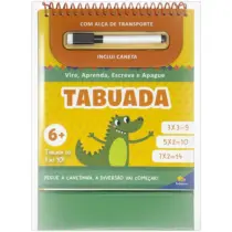 Vire, Aprenda, Escreva e Apague Tabuada. - Todo Livro