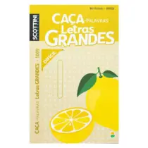 Caça Palavras Letras Grandes 1009 Difícil C/ 96 Páginas. - Brasileitura