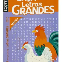Caça Palavras Letras Grandes 2015 Médio C/32 Fls. - Brasileitura