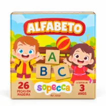 Alfabeto 26 Pçs. - Sopecca (+3)