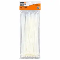 Abraçadeiras de Nylon 3.6mm x 300mm C/100 Pçs. - Bestfer
